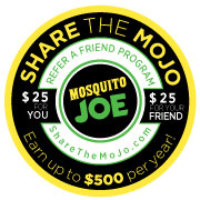 Mosquito Joe of the First Coast | Friends don't let friends get eaten... Share the MoJo and refer a friend for our services